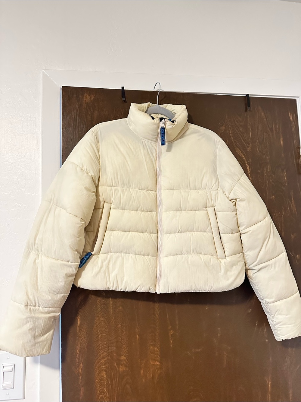 Stoic cropped puffer jacket